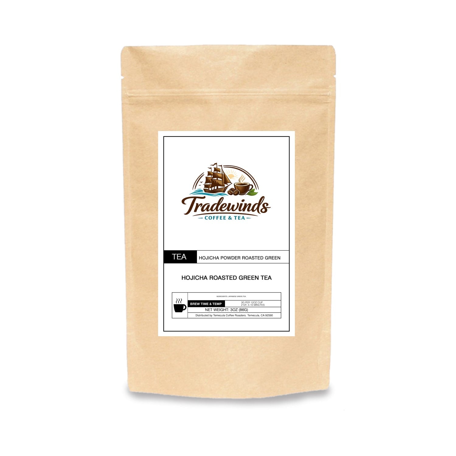 Hojicha - Tradewinds Coffee and Tea Co.